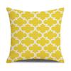 Nordic Geometric Decorative Pillow Sofa Cushion Cover Modern Home Decor Square Pillowcase Peach Skin Pillowcase