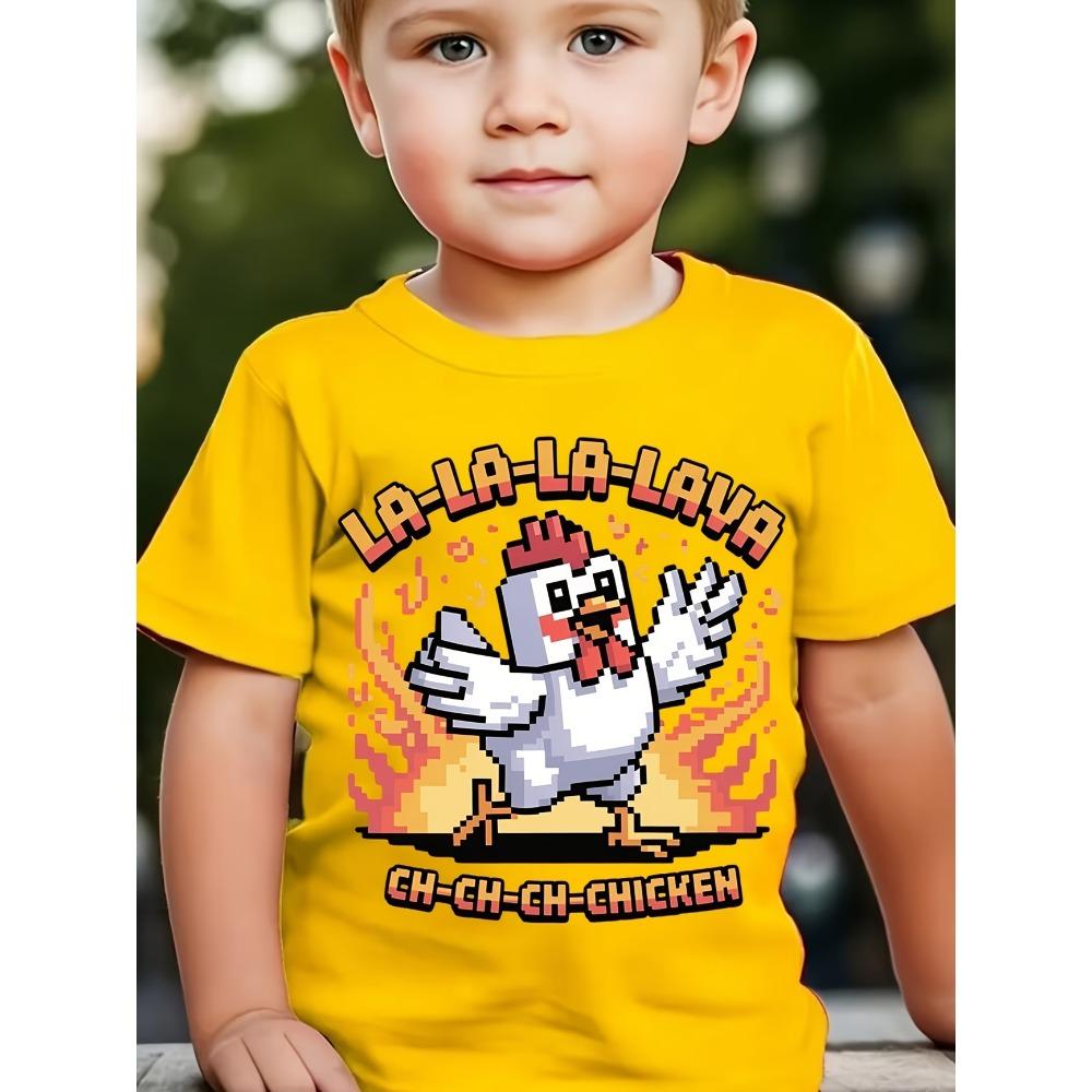 Summer New Red Rose Saint Judas Funny Print Boys Girls Clothes Cotton Casual Childrens Tshirt Fashion Kids Short Sleeved Shirt