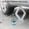Universal 12V Automotive Water Temperature Gauge High Accuracy Car Water Temp Gauge Automotive Part Easy Install Iron ABS