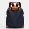 Stylish Women's Lightweight Nylon Commuter Backpack: Travel, School, Business, Large Capacity, Colorblock, Waterproof