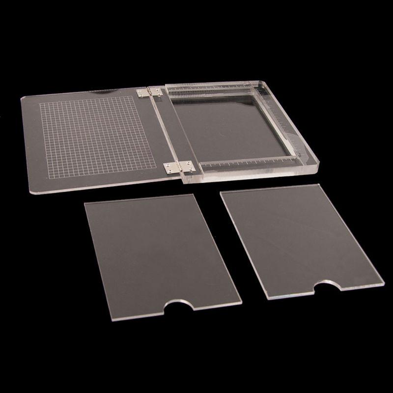 Acrylic Stamp Block Card Making Envelope Crafting Decoration Supplies for Children Adult DIY Handmade Accessory Supplies X3UC