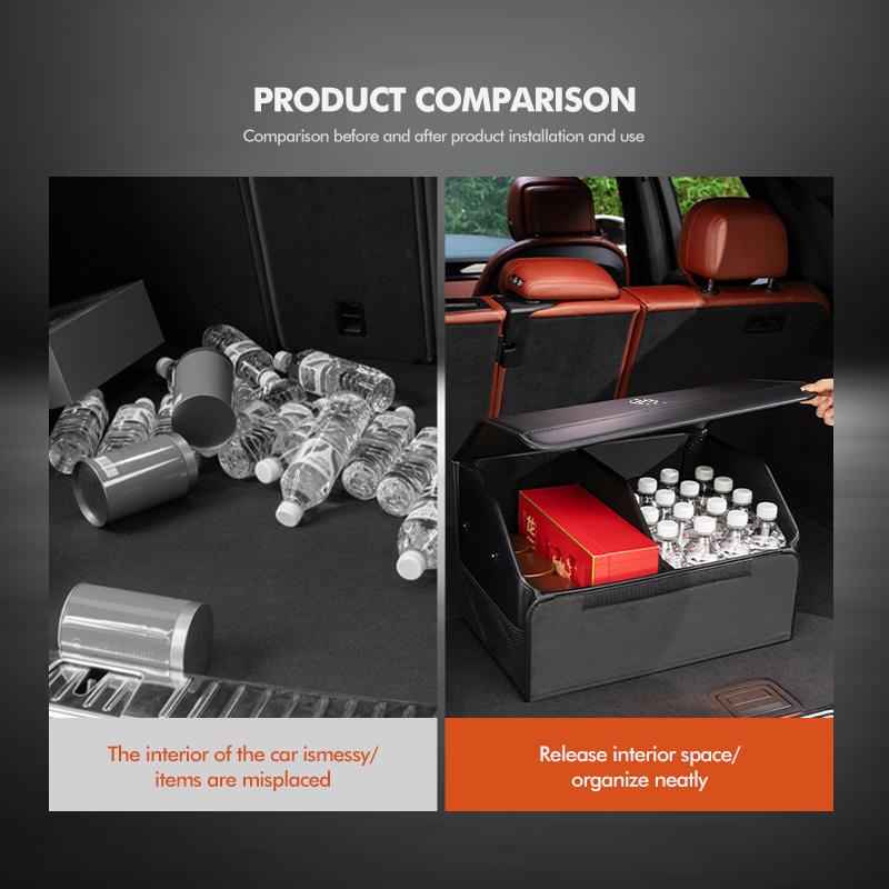 Car Trunk Storage Box Large Capacity Multiuse Tool Tidying For Citroen Grand Berlingo Jumper Celysee Xsara Picasso Aircross aik256