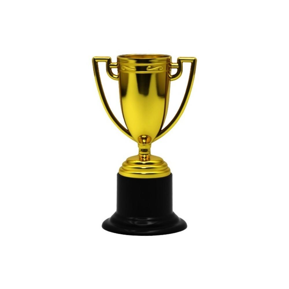 Plastic Material Mini Trophy Set Gold Color Children's Trophy Awards  Kindergarten Rewards