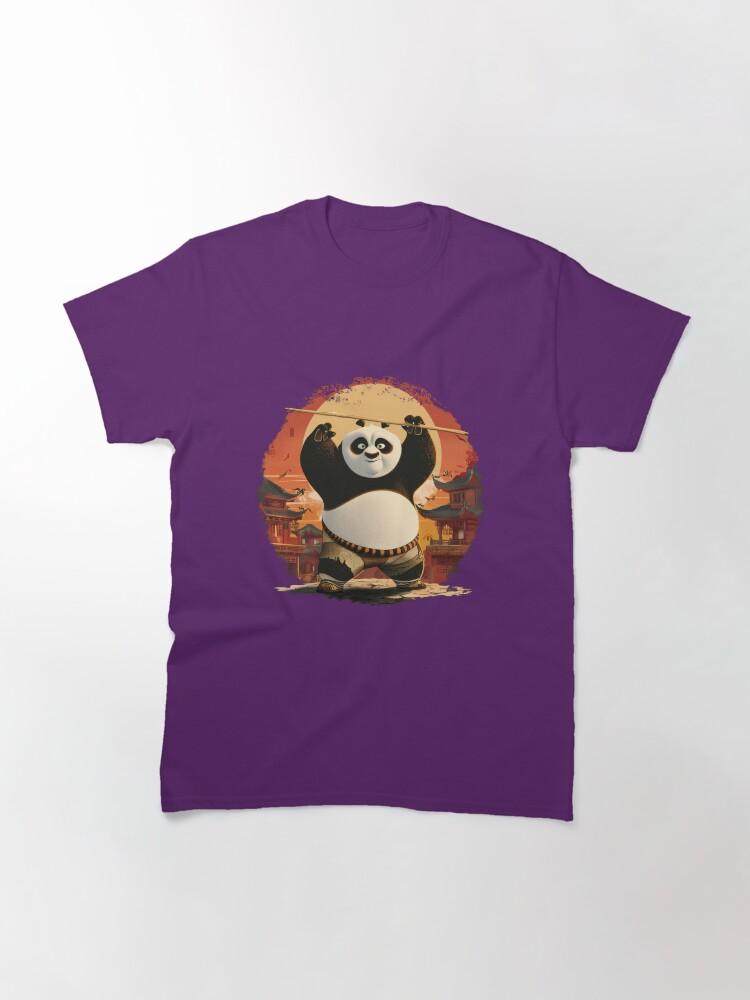 Kung Fu Panda Panda Kung Fu Klassisches T-Shirt