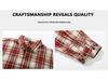 Men's Striped Plaid Long-Sleeve Shirt Jacket - Japanese Fashion, Hong Kong Style, Ideal for Spring and Autumn