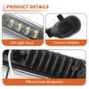 Front LED Signature White LampDaytime Running Light for Ryker 600 900 ABS Front Bumper LED Light