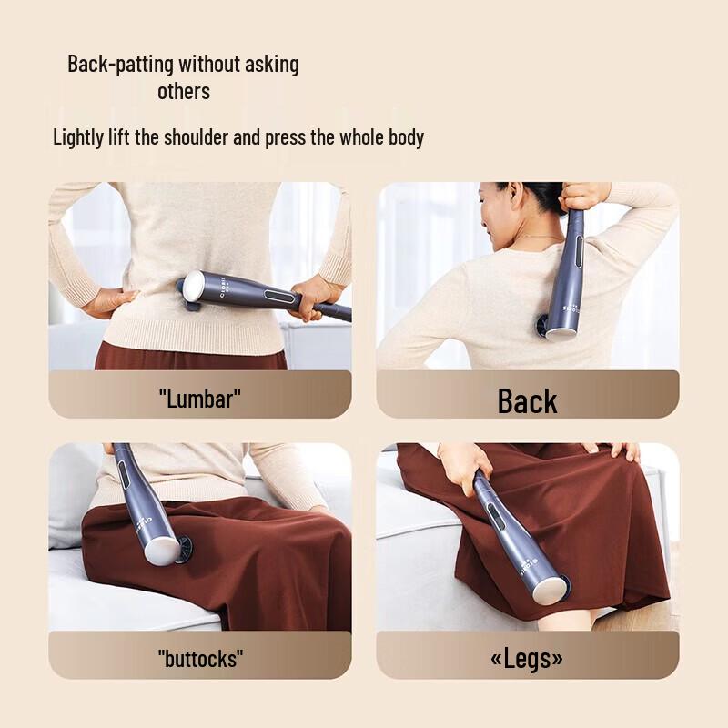 CLORIS G23A Handheld Percussion Massager CN plug (adapter included)