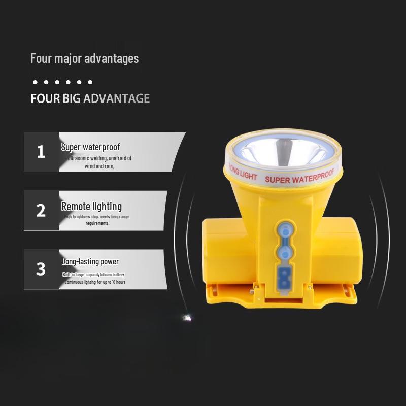 MengPao 466 LED Wiederaufladbare Outdoor-Stirnlampe