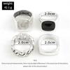 Juego de 4 anillos de metal vintage para hombre, estilo punk, estilo hip hop