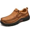 2026 New High Quality Men's Shoes Genuine Leather Casual Shoes Waterproof Work Shoes Cow Leather Loafers outdoor hiking shoes