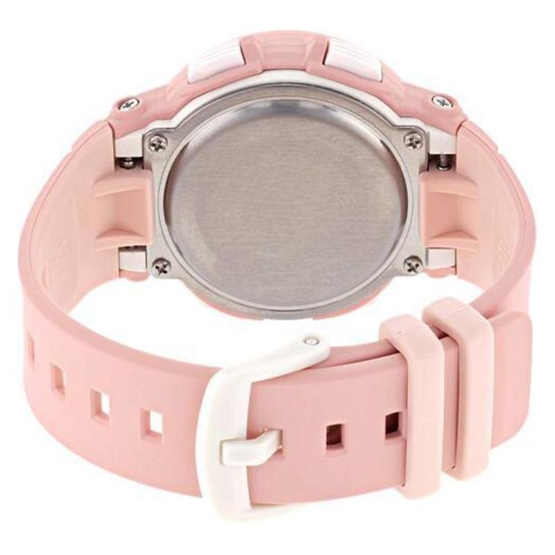 Casio Theme Series Fashionable Casual Sports Waterproof Quartz Movement Resin Strap Japanese and Korean Watch Women’s Watch Pink Dial BGA-250-4APR