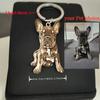 Personalisierte Haustier Katze Hund Porträt Foto Exquisiter Schlüsselanhänger Edelstahl Niedliches Tier Design Anhänger Schmuck Geschenke