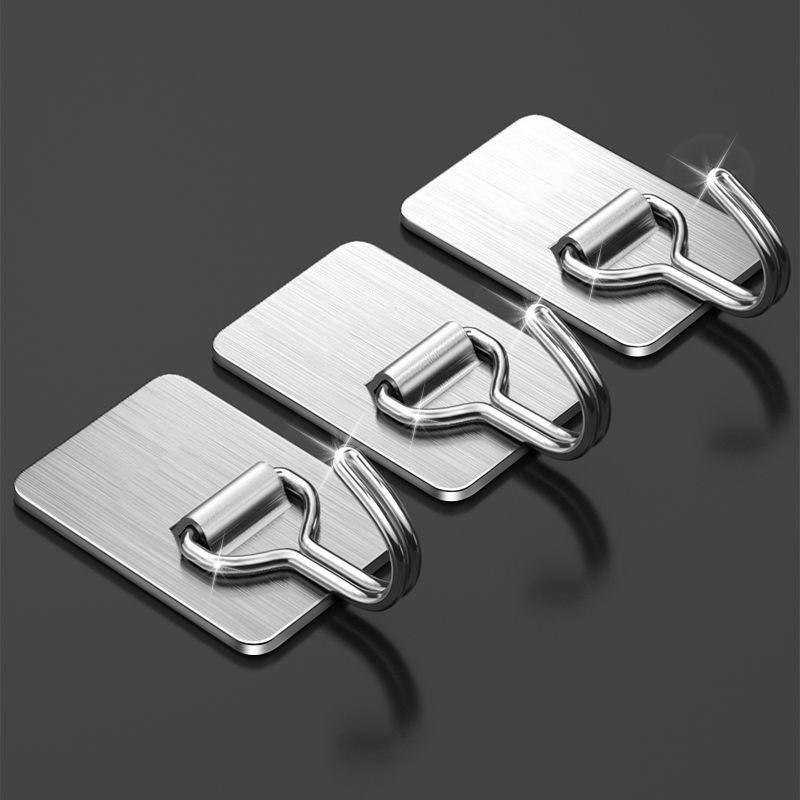 4Pcs Hangers Suitable for Bathroom and Kitchen Storage, No Drilling Required, Indoor/Outdoor Hanger