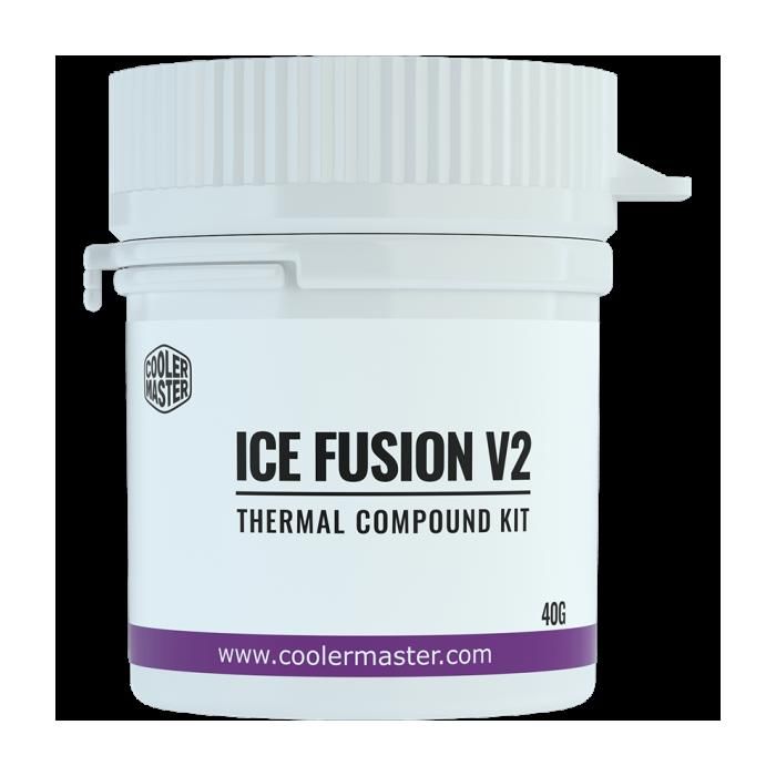 Pâte Thermique - Cooler Master - Ice Fusion V2 - 40g - Blanc - Compatible LGA1151