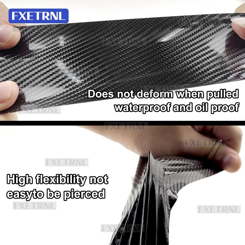 Protect Trim For Subaru Forester 2025 2026 2027 B C Pillars Sticker LHD RHD Car Carbon Fiber Pattern Style TPU Material