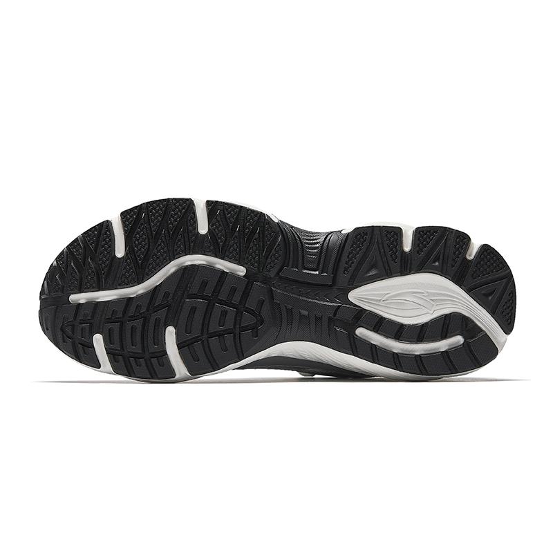 Anta AT802 Trendy Retro Breathable Lightweight Low-Top Casual Shoes Men sneaker White Silver Black 912528802-3