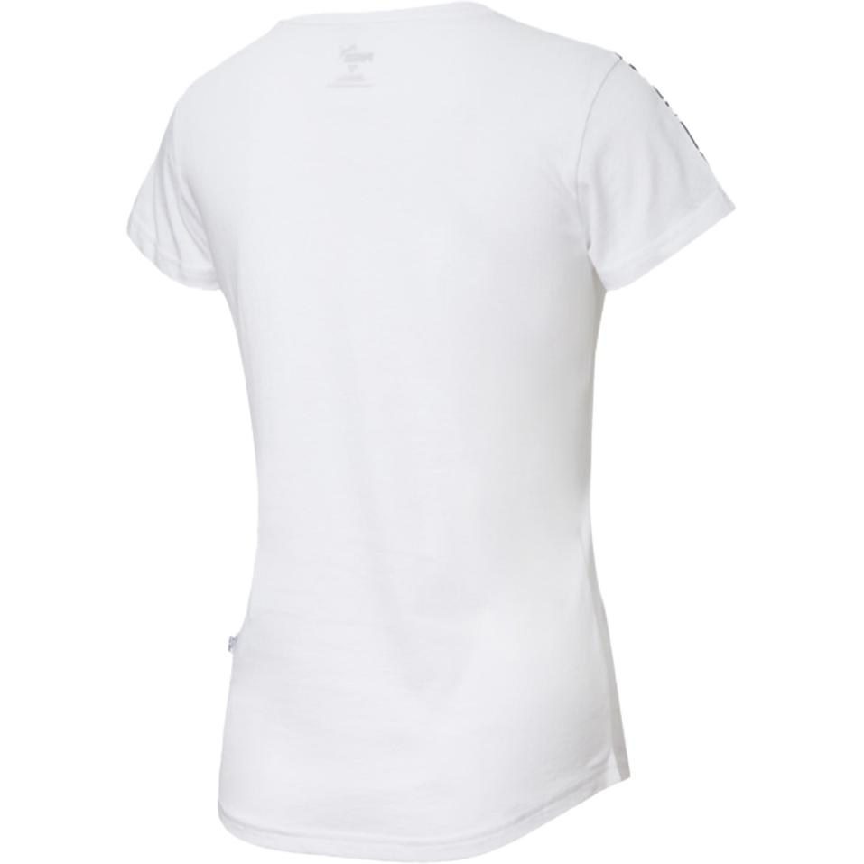 Puma Printed Sport Casual Round Neck Short Sleeve T-Shirt Women Tops White 583821-02