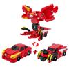 Neues ABS Turning Mecard Verwandlungsauto Actionfiguren Erstaunliches Auto-Kampfspiel TurningMecard für Kinder Deformationsspielzeug