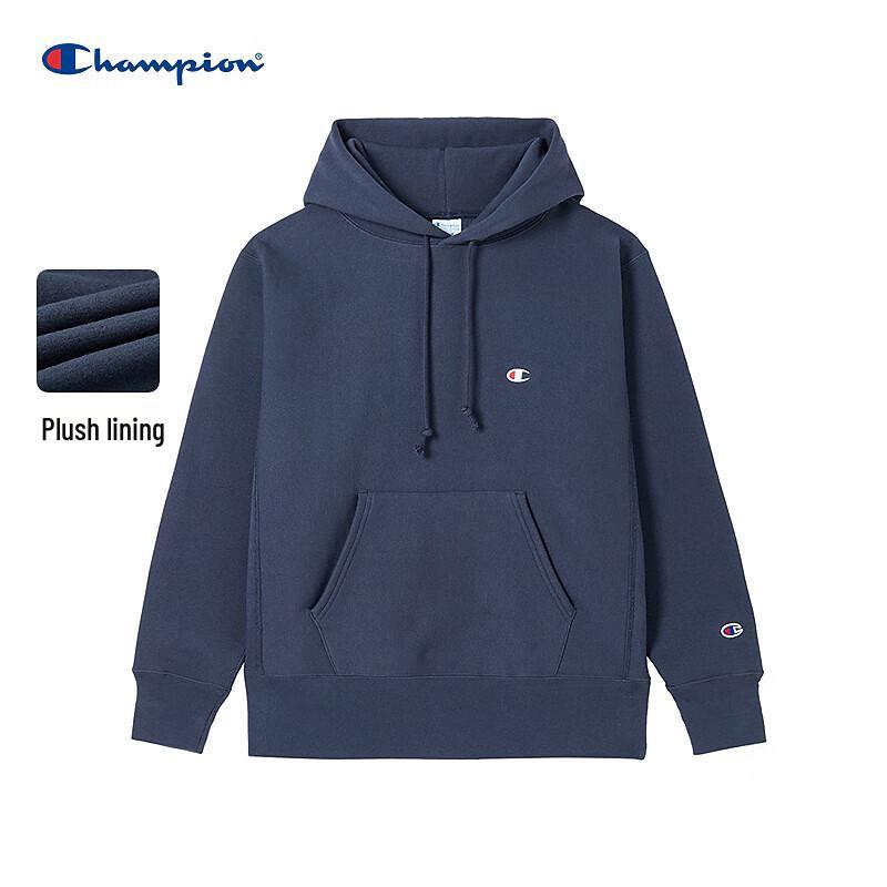 Champion Embroidered Logo Hooded Sweatshirt