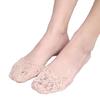 1 Pair Five Toe Forefoot Pads for Women High Heels Half Insoles Toe Topper Socks