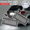 LED Number Plate Light For Fiat Freemont 2PCS Error Free License Plate Lamp For Dodge Journey