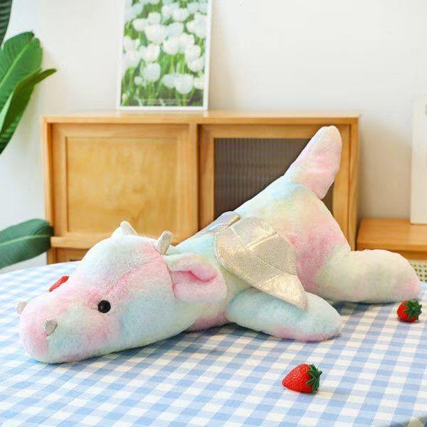 Colorful and Cute Hugging Dragon-38cm