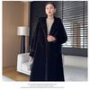 Winter New Warm Jacket Velvet Mink Coat Women's Whole Mink Environmentally Friendly Mink Fur Mid-length Coat