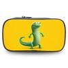 Kids Pencil Case Elementary School Students - Cartoon Printed Oxford Fabric Stationery Bag Durable Cute Design