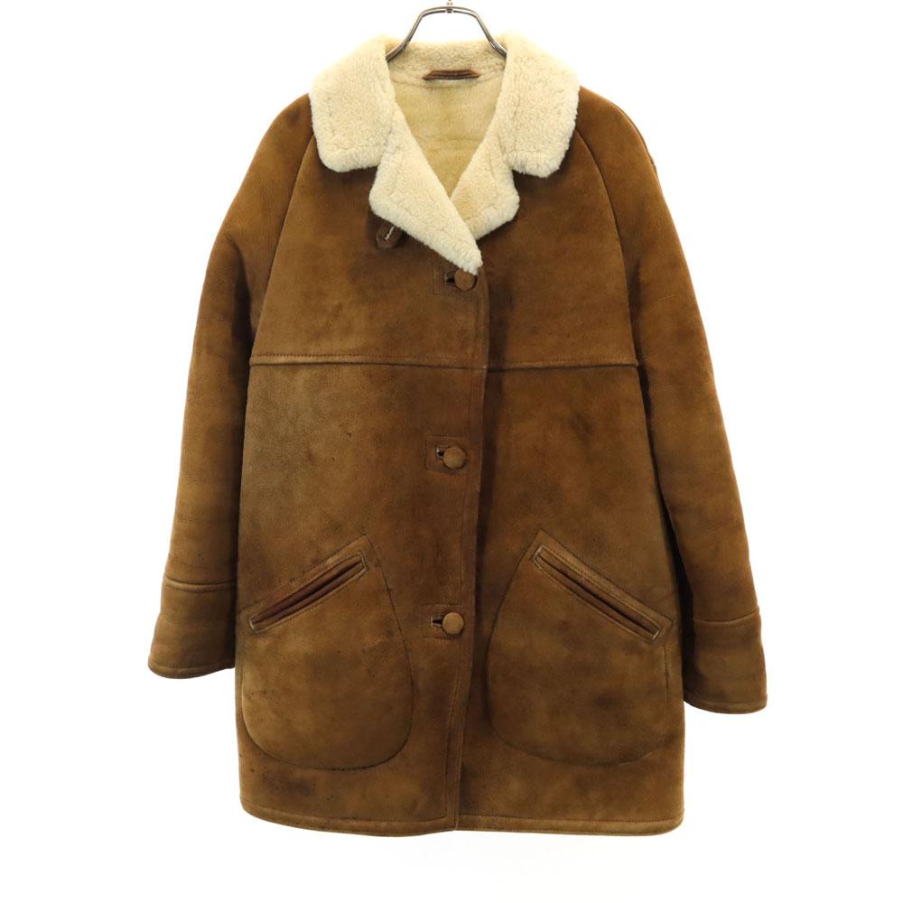 SELKIRK TANNERIES LTD 80s vintage Mouton coat Brown Women Used