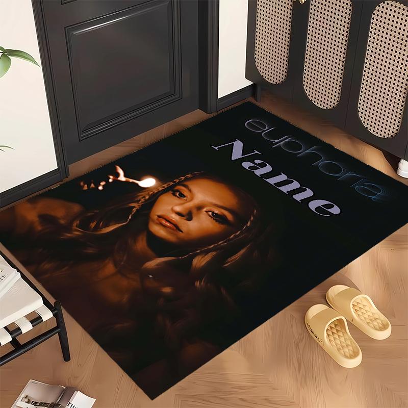 Euforia (5) Personalizowany dywanik biurowy z imieniem Stylowa dekoracja do salonu, sypialni, kuchni