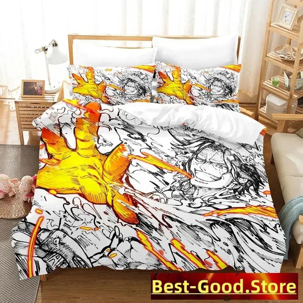 Ulti Anime Bedding Set Cartoon Anime Three-piece Set Adult Kid Bedroom Duvetcover Sets 3D Kawaii Girls Parure De Lit 2 Personnes