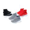 Tenis Kids Shoes 2025 Autumn New Children Sock Girl Boy Breathable Mesh Casual High Top Sport Khaki