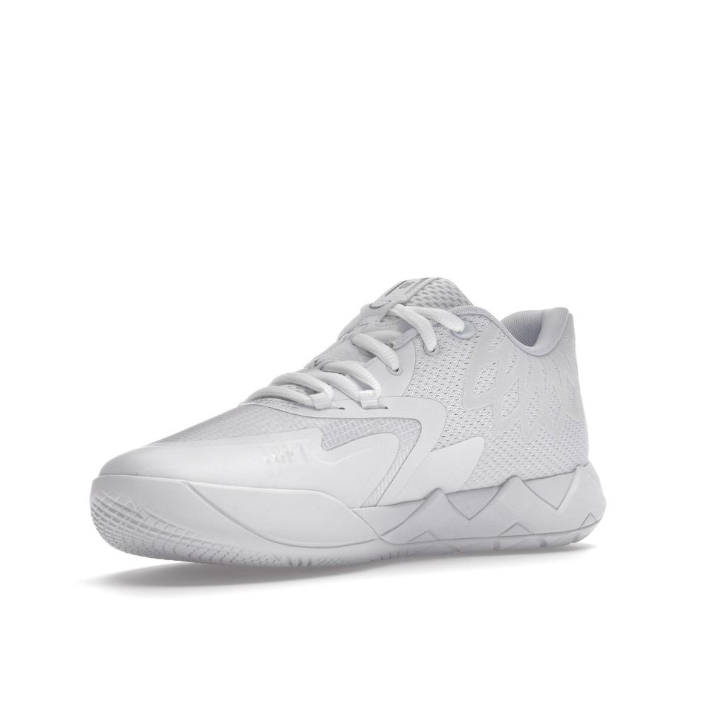 Puma MB.01 Lo LaMelo Ball Pánské basketbalové boty Puma White Silver 376941-04