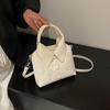 Pu Portable Shirt-Style Shoulder Bag Women  Versatile Crossbody Bags Zipper Handbag High Quality Tote Commuter Bags Gifts