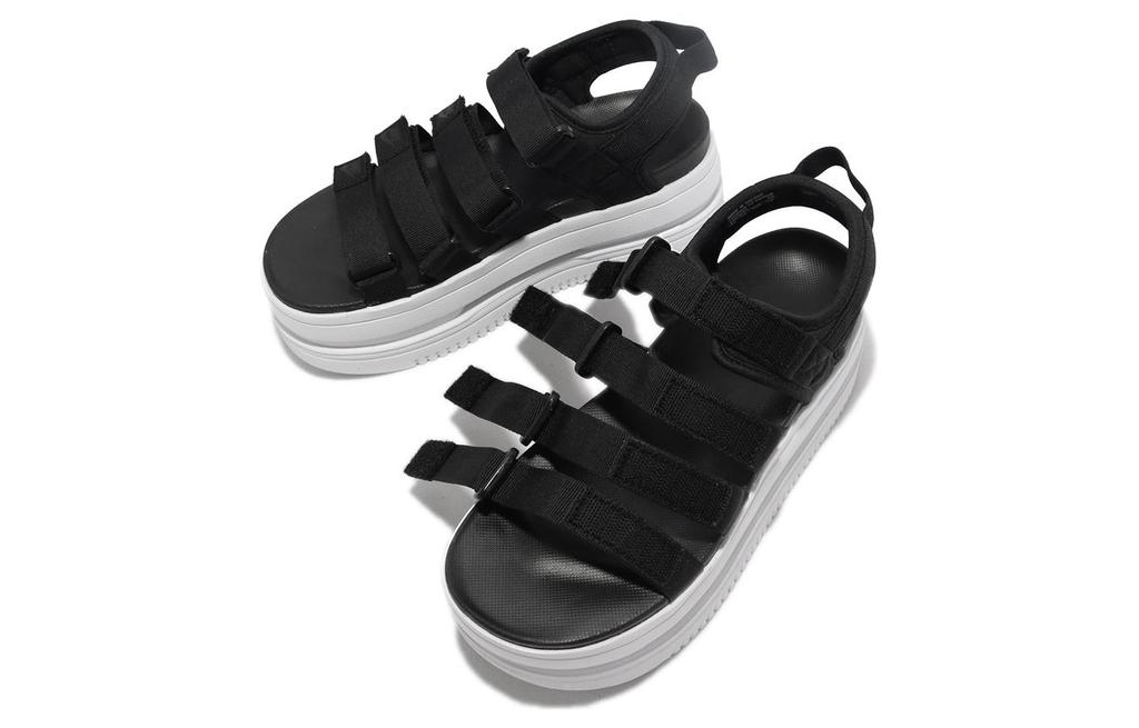 Nike Sandalo Iconico Classico 'Nero Bianco' Donna DH0223-001
