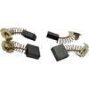 #CB203A#CB203-4PK Pack of 4 Motor Carbon Brushes Fits for Angle Grinder HM130 LC1230 2414NB Durable Replacement Parts New