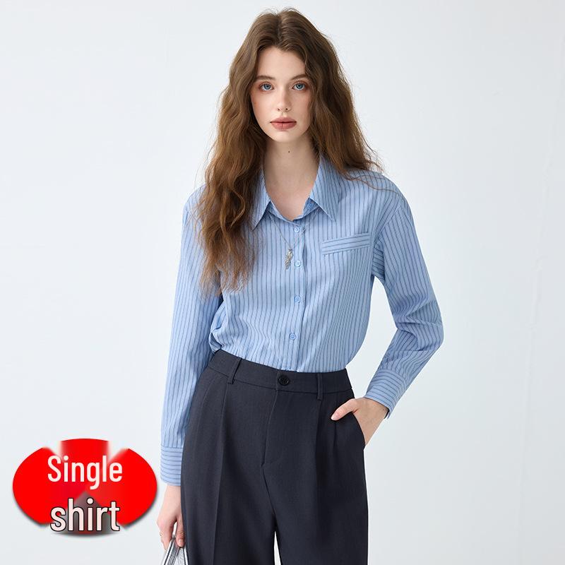 

Женский повседневный костюм высокого класса: Осенний профессиональный стиль с темпераментом, включает куртку и брюки палаццо M