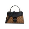 COACH Pepper Coated Canvas With Leather Handbag, Shoulder Bag, Crossbody Bag Small Women's C1325-IMLOV