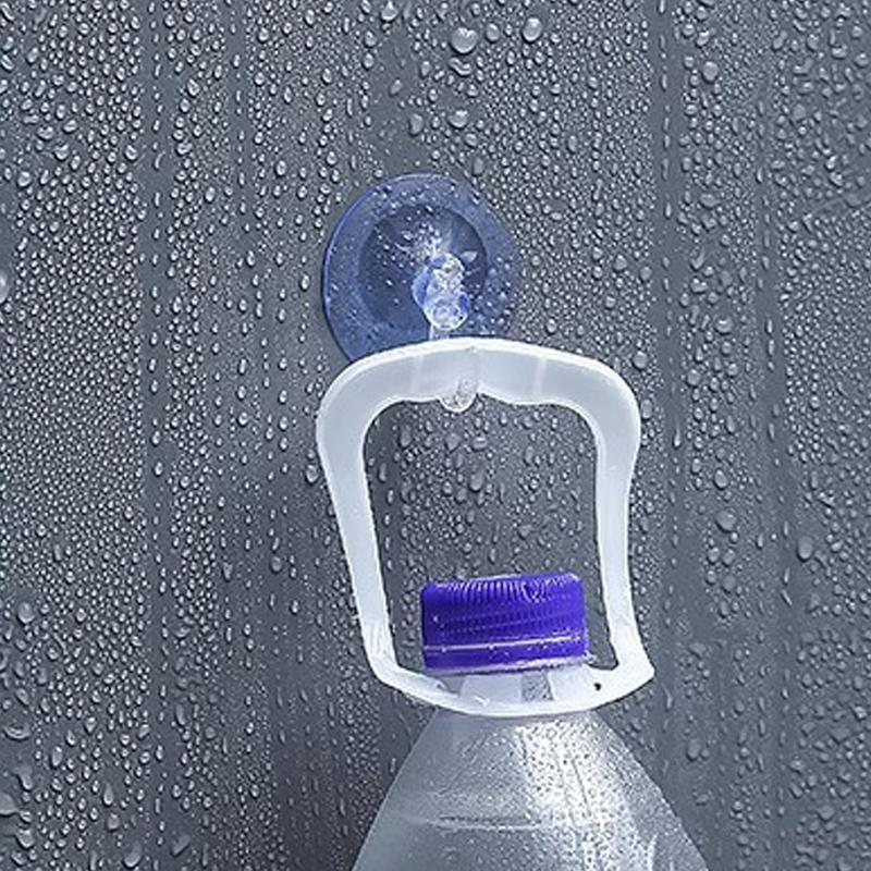 20pcs Suction Cup Hooks Strong Suction Cup Holder with Plastic Hook for Glass Window Wall Hook Hanger Household Kitchen Bathroom