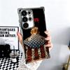 The Boys H-Homelander Plating Phone Case For Samsung Galaxy S24 S25 FE S26 Edge S23 Ultra S22 S21 Plus S20 Anti-Fall Airabag Cov