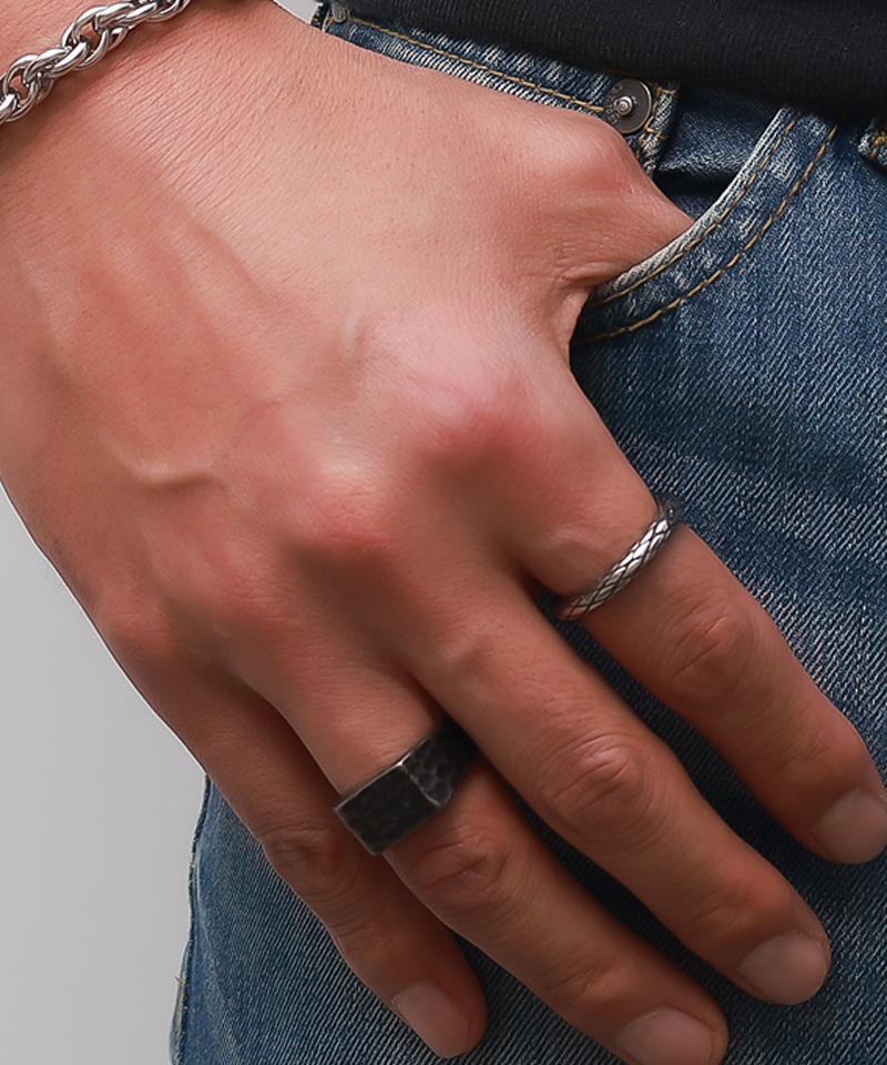 Blancier Texhammer Bm266R1253 Vintage Men'S And Women'S Rings