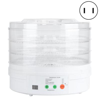 Intelligent 3‑Layer Electric Food Dehydrator Fruits Vegetable Dryer Machine Kitchen AppliancesUS Plug 110V
