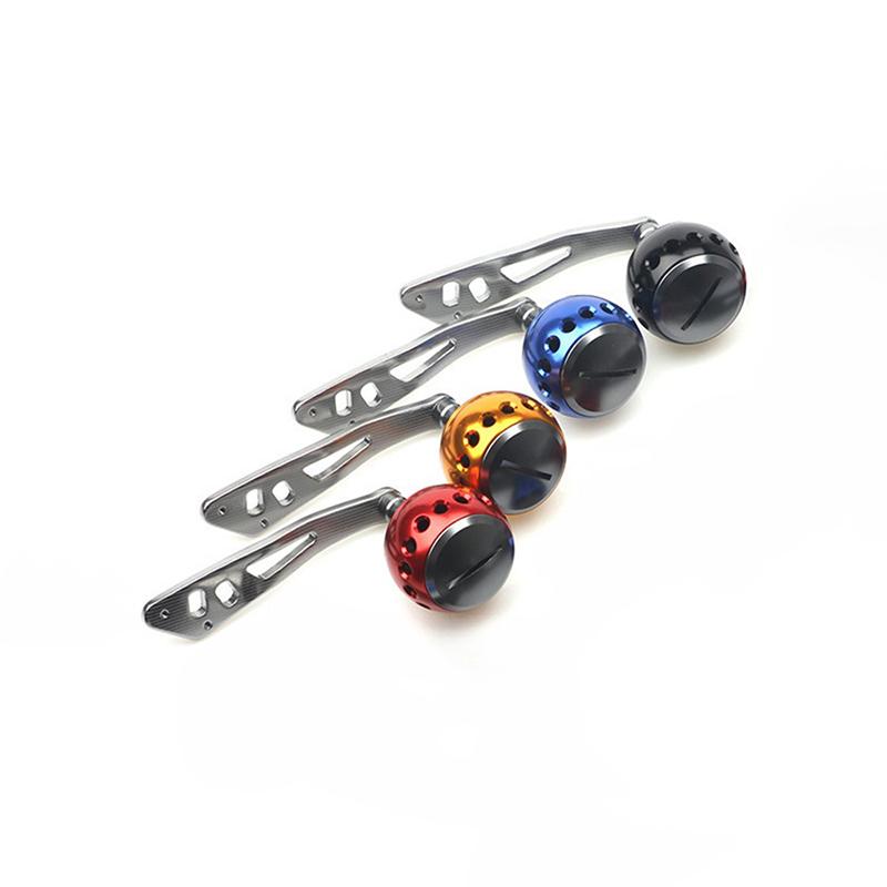 Aluminum Alloy Single Fishing Reel Handle Joystick Rotating Fishing Tool Durable Multi-Color Fishing Accessories