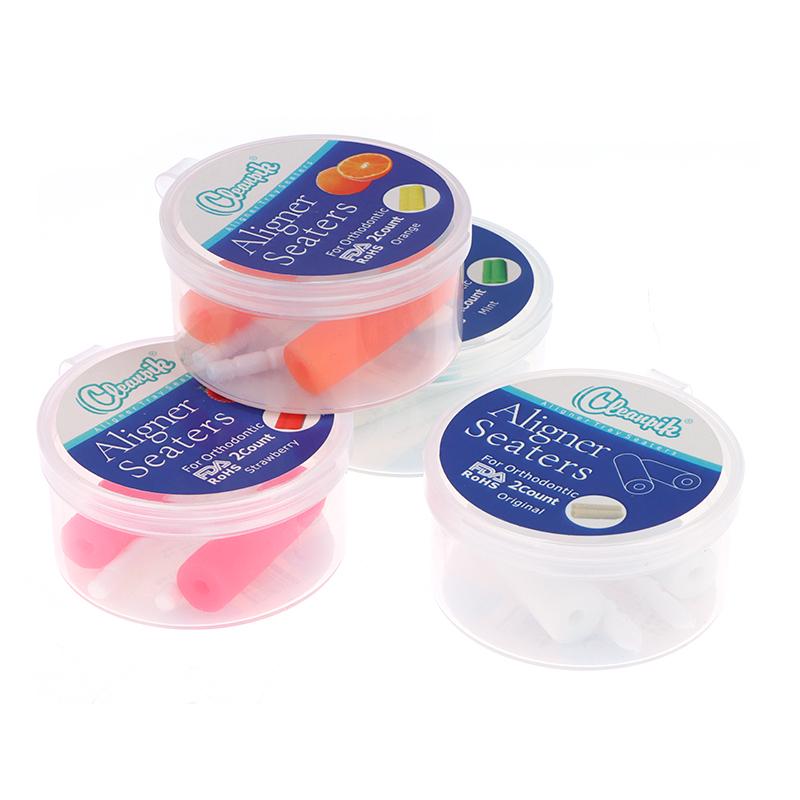 2Pcs Dental Orthodontic Chewies For Invisalign Aligner Chewies With Box