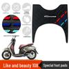 Compatible Rikav 108 & American Motorcycle Non-Slip Waterproof Foot Pads for Electric Vehicles