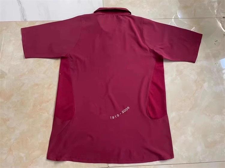 0506 Assen na jersey burgundy Highbury retro commemorative home Henry Bergkamp short-sleeved football jersey S