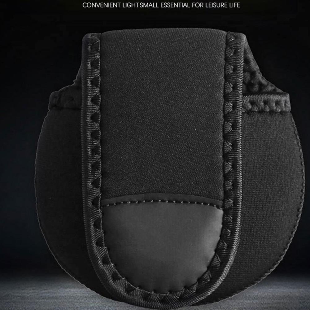 Protection Fishing Reel Bag for Baitcasting/Trolling Reels Black Color