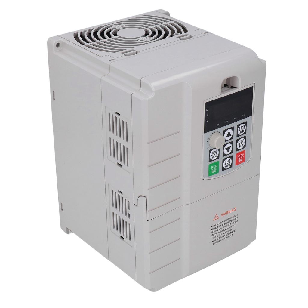 Frequency Converter 7.5KW Motor Speed Governor Single Phase 220V Input 3 Phase 380V Output