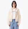 [Matin Kim] BACK LOGO HOODY WINDBREAKER - 3 Colors (Cream / Dark Brown / Blue)