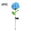 Solar Powered Garden Lights Fairy Hydrangea Light LED Outdoor Stake Lights Waterproof Decorative Tree Artificial Flower Light for Path Yard